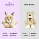 thumbnail image 4 of Peluche Warmies Brown Bear, apto para microondas, con aroma a lavanda, 4 of 4