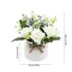 thumbnail image 3 of Romantic Artificial Flower Arrangements Artificial Flowers Gifts Living Room Decor Photography Props Office Desk Decor Artificial Plants, 3 of 6