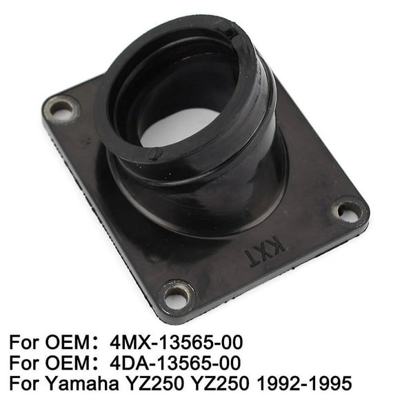 Motorcycle Carburetor Interface Adapter Intake Manifold for Yamaha YZ250 YZ 250 1992 1993 1994 1995 4DA-13565-00 4MX-13565-00