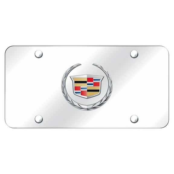 Cadillac (New) Logo Chrome/Chrome Plate