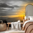 thumbnail image 6 of Wallpaper Cactus Sunset Landscape Desert Saguaro Cactus Peel and Stick Wall Murals 69"H x 96"W Removable PVC Wall Paper Self-Adhesive Wall Paintings Art Decor for Bedroom Living Room, 6 of 7