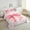 light Pink, variant on Erosebridal Cute Blue Bowknot Bedding Set Twin Teen Women,Kawaii Dreamy Bow Comforter Set Princess Style Blue White Heart Decor Bedding Comforter Sets Soft Breathable Quilt Duvet