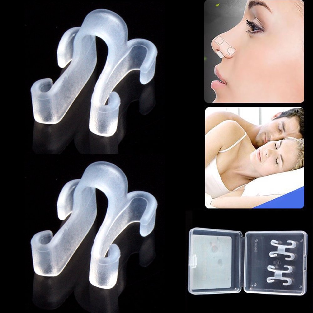 EZGO 6pc Reusable Nose Dilators Anti Snoring Device Sleep Apnea Aids