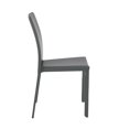 thumbnail image 3 of Eurostyle Hasina Chaise d'Appoint Empilable en Gris, 3 of 4