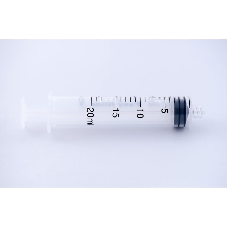 Easy Glide, 20ml Syringe Only, Luer Lock Tip, 100ct