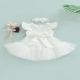 thumbnail image 4 of Little Girls Sweet Style Dress  Mesh Splicing Princess Skirt, 4 of 9