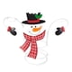 thumbnail image 1 of Bewildely Estante de copa de vino de Navidad Muñeco de nieve de Santa Soporte de copa de vino Estante de almacenamiento de copas de vino Soporte de copa Kits de decoración para fiestas No.2 Bewildely HA046815-02, 1 of 6