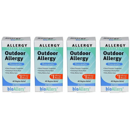 NatraBio - BioAllers, Allergy Treatment, Outdoor Allergy, 60 Tablets - 4