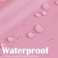 thumbnail image 4 of Small Stall Shower Curtain 36x72 inches Half Narrow Ombre Pink Fabric Shower Curtains for Bathroom Gradient Color Design Waterproof Modern Shower Curtain Set with Hooks Bathtub Decor, 4 of 6