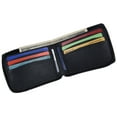 thumbnail image 3 of Zip Around Genuine Leather Bifold Wallet 1674, 3 of 18
