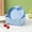 Blue, variant on 100Fens 5 Pc Cutlery Set With 6.29 In Food Tray Fruit Snack Bowl Can Be Used In Restaurants Food Shops Dining Halls Etc
