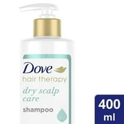 Dove Hair Therapy Shampoo For Dry Scalp With Vitamin B3, 13.5 Fl Oz Packaging May Vary - Pack of 2
