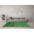 thumbnail image 3 of Ahgly Company Indoor Rectangle Abstract Emerald Green Modern Area Rugs, 2' x 3', 3 of 4