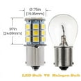 thumbnail image 5 of SHENKENUO SUPER BRIGHT LED light bulbs For John Deere LA100 LA105 LA110,6000k White,Pack of 2, 5 of 13