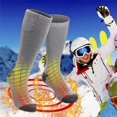 thumbnail image 2 of US Plug Heated Socks Warm Feet for Gift Electric Warming Sox Heated Hunting Socks Large, 2 of 4