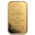 thumbnail image 4 of 10 gram Gold Bar - Austrian Mint Kinebar Design (In Assay), 4 of 4