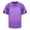 Purple, variant on Mens T Shirts Men Football Mesh Practice Athletic T Shirt Solid Color V Neck Short Sleeve Hop Sports Tee Blue L