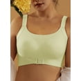 thumbnail image 3 of Wire-Free Bra For Women, Thin Type, To Reduce Chest And Armpit Fat, Prevent Sagging, Full Coverage Cup, Plus Size, Front Button Buckle, Gathering, 3 of 4