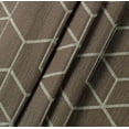 thumbnail image 4 of Better Homes & Gardens Blackout Textured Geometric Curtain Panel, 1 Panel, Brown Basket, 50" W x 108" L, 4 of 5