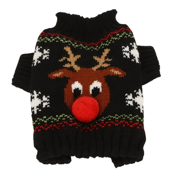 Pet Sweaters,Dog Snow Sweaters Thickening Dog Holiday Sweaters Dog Snow Sweaters Unrivaled Performance