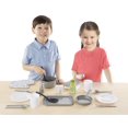 thumbnail image 2 of Melissa & Doug 22-Piece Play Kitchen Accessories Set - Utensils, Pot, Pans, And More, 2 of 4