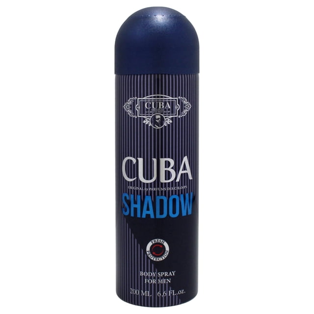 Cuba Shadow de Cuba para hombres - Spray corporal de 6,6 oz