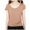 Khaki, variant on Lixiuxyad Round Neck Short Sleeved Slim Fit Versatile Base Shirt For Women's Casual T Shirt Summer Tee Shirts,Black L