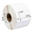 thumbnail image 5 of HOUSELABELS 2.25" x 1.25" Address Labels on 1" Core in POLYPROPYLENE Compatible With Zebra and Rollo Printers, 20 Rolls / 1,000 Labels per Roll, 5 of 7