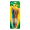 Crayola Synthetic Brush Set, Assorted Brush Types , Assorted Sizes, Set of 5