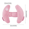thumbnail image 3 of Travel Pillow,Adjustable Head Neck Support, Portable Travel Pillow for Car Seat, Banana Travel Headrest Pillow, Offers Protection Safety, 3 of 6