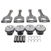 Engine Overhaul Rebuild Pistons Rods Kit for Audi VW 2.0T A4 Q5 Jetta GTI CAWA CAWB CCTA CCZA CBFA