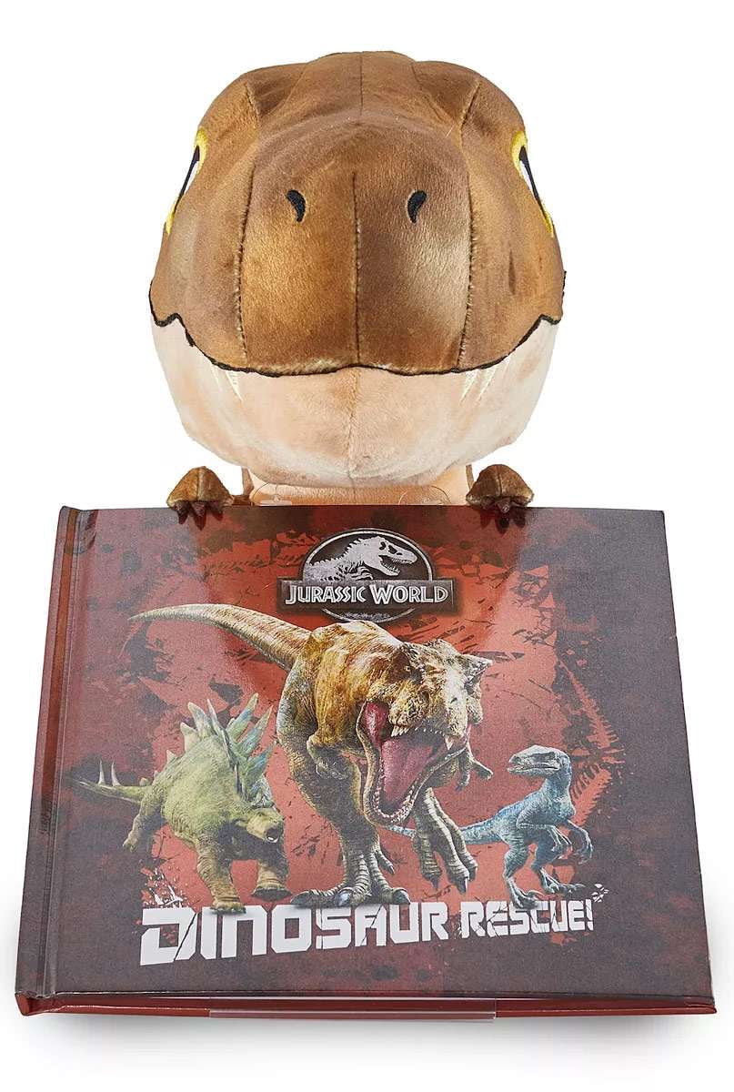 Jurassic World T. Rex Plush & Book