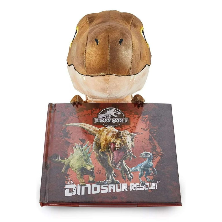 Spirit Jurassic World T. Rex Plush and Book Bundle, Prehistoric