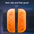 thumbnail image 4 of YUNDAP Handheld Controller Housing with Full Set Buttons, DIY Replacement Shell Case for Nintendo Switch – Console Shell NOT Included Transparent orange, 4 of 8