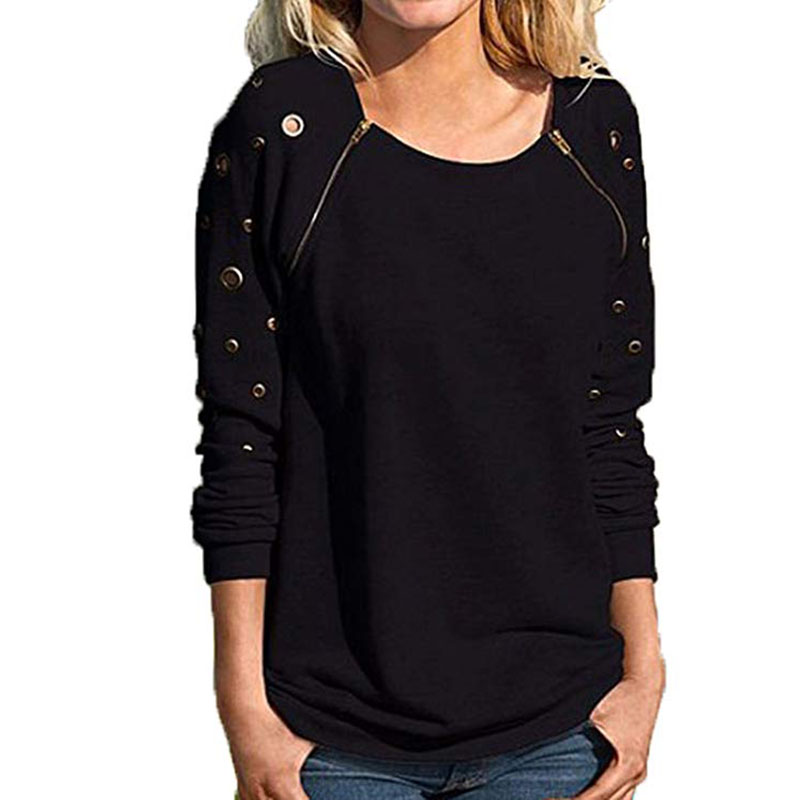 Download Isaac Liev - Womens Fashion Long Sleeve Crew Neck Pullover ...