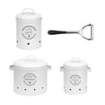 thumbnail image 2 of 3 Pieces Potato Onion Garlic Canister Set Multifunctional with Lids for, 2 of 8