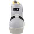 thumbnail image 3 of Nike Men's Blazer Mid '77 Vintage Sneakers In White and Black, Brand Size 7.5, 3 of 5