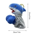 thumbnail image 2 of Plush Boxing Animal Hand Puppets, Role‑Play Hand Puppet Toy for Game and Entertainment, 2 of 8