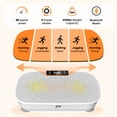 thumbnail image 3 of COOLHUT vibrating plate exercise machine ,Physical exercise wave vibrating plate,Used for weight loss,Shaping,Conditioning, White, 3 of 9
