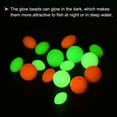 thumbnail image 5 of Uxcell 10x6mm Oval Soft Plastic Luminous Glow Fishing Beads Tackle Tool Green 200 Pieces, 5 of 5