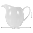 thumbnail image 2 of Dispensador de salsa para verter, tetera de cerámica, aderezo para ensaladas, cafetera, jarra de jarabe de porcelana, tazas antiguas, espumador de leche, jarra de cerámica, 2 of 6