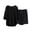 Black, variant on Keeplus Cute Pajama Sets for Women 2 Piece Solid Color Pjs Set Loose Oversized Sleepwear 3/4 Sleeve T Shirts Capri Shorts Casual Lounge Sets Outfits