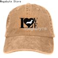 thumbnail image 1 of Baseball Cap Dachshund Weiner Dog Hat Men Women Adjustable Trucker Fashion Washed Denim Caps for Outdoor BlackOne Size Gao Jinjia LED, 1 of 2