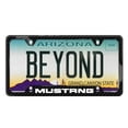 thumbnail image 2 of Ford Mustang Black Real Carbon Fiber 50 States License Plate Frame, 2 of 8