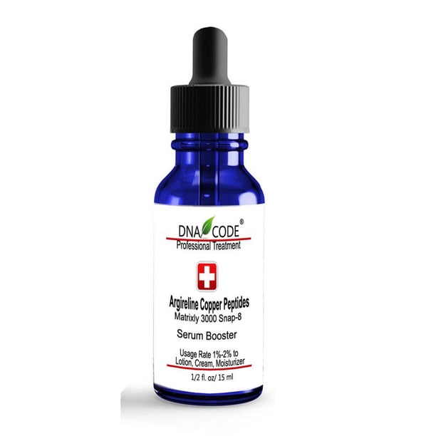 Serum Potenciador DNA CODE Argireline Péptidos de Cobre 15 ml