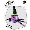 thumbnail image 5 of JIhuahe Giant 7.5ft Halloween Inflatable, Light Up Pumpkin & Spider with Witch Hat Outdoor Decoration for Yard, Holiday Blow Up Figure, 5 of 8