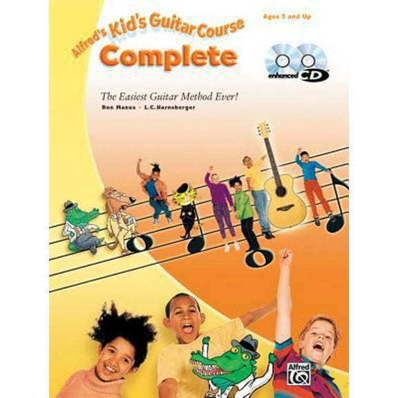 Pre-Owned Alfred's Kid's Guitar Course Complete: The Easiest Guitar Method Ever! (Paperback) 073904169X 9780739041697