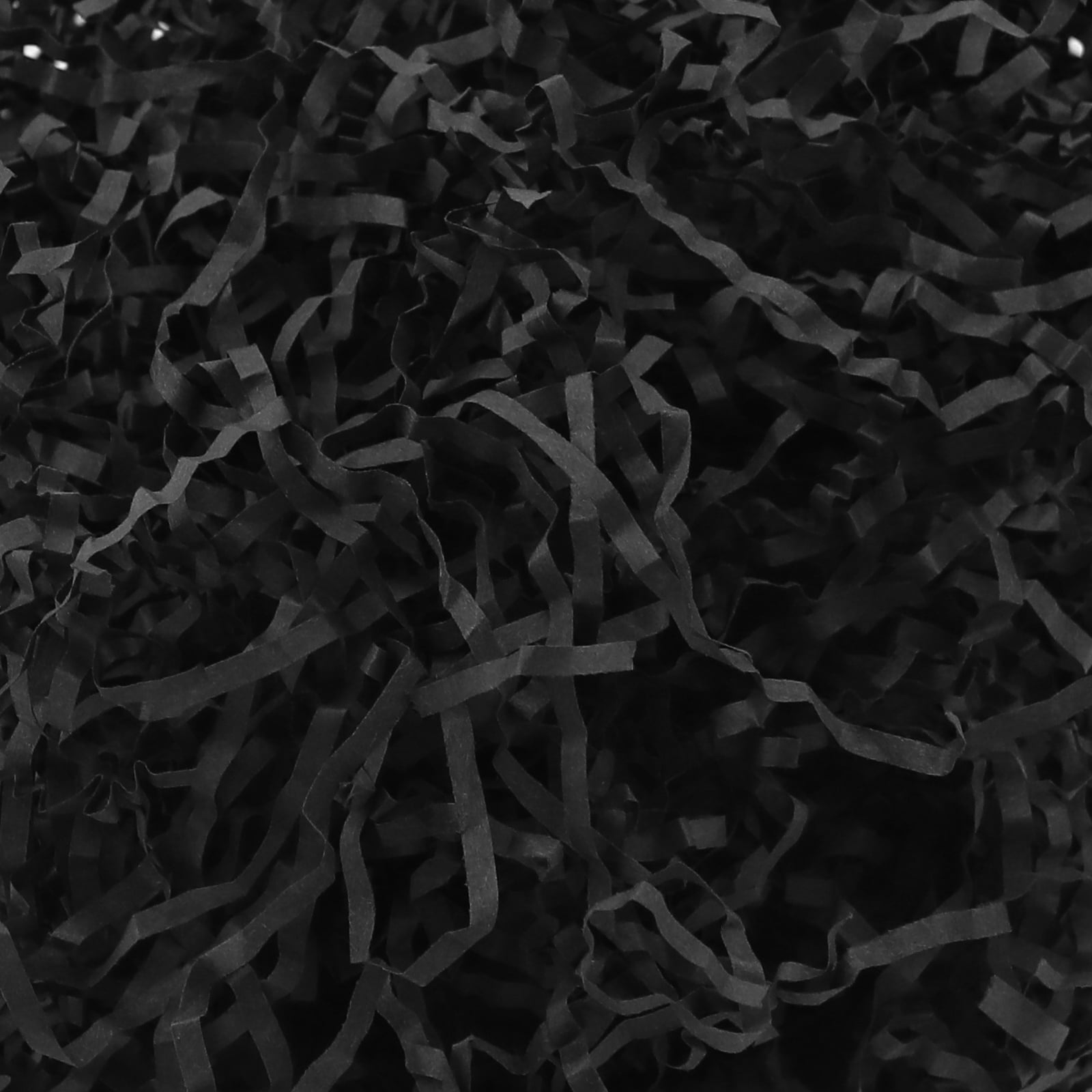0.5 LB Black Crinkle Cut Paper Shred Filler,Shredded Paper for Gift