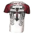 thumbnail image 3 of XTREME COUTURE by AFFLICTION Men's T-Shirt CARNIVORE Skulls Biker, 3 of 11