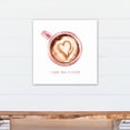 thumbnail image 4 of Creative Products I Love You A Latte 20x20 Canvas Wall Art, 4 of 5